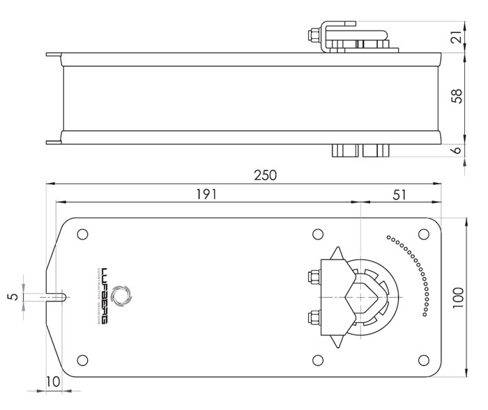 Размеры DA10S220